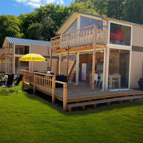 LODGE 6 personen - Luxe lodgetent Belle Vue