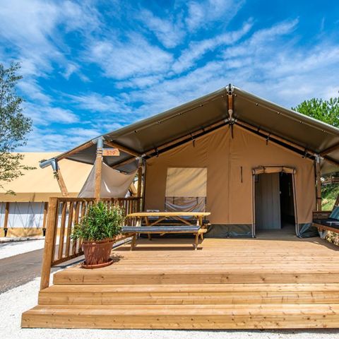 Safaritent 6 personen - Lodgetent Bergerac Deluxe