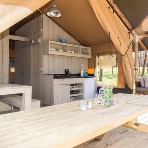 Safaritent 6 personen - Lodgetent Bergerac Deluxe