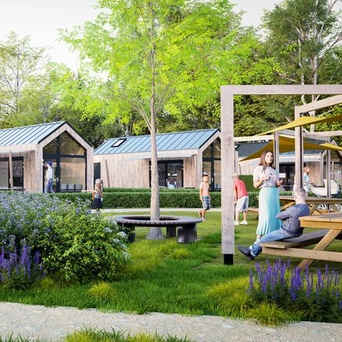 Chalet 8 personen - Dordogne Deluxe - met bijzettent