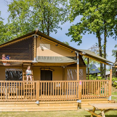 Safaritent 8 personen - Stuuflodge Deluxe