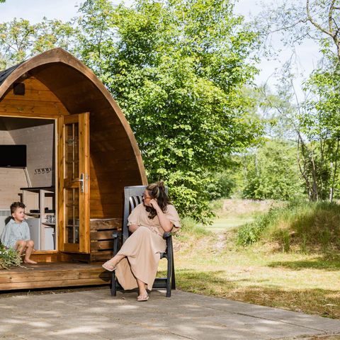 Tiny House 4 personen - Trekkerspod voor 4 personen