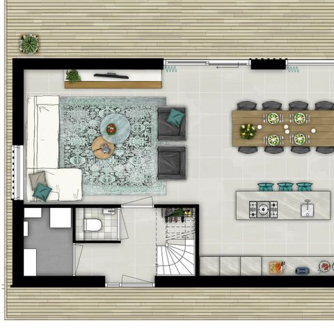 VAKANTIEHUIS 8 personen - Comfort