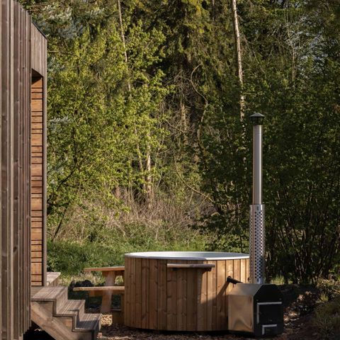 LODGE 6 personen - Lodge Villa Dakterras + Hottub 4-6