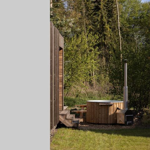 LODGE 4 personen - Lodge Hottub