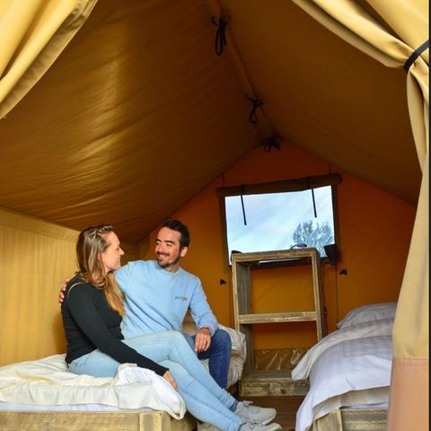 UNIEKE ACCOMMODATIE 2 personen - Trekkershut Dreamer Deluxe 2 Personen