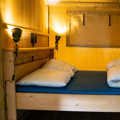 Safaritent 4 personen - incl. sanitair