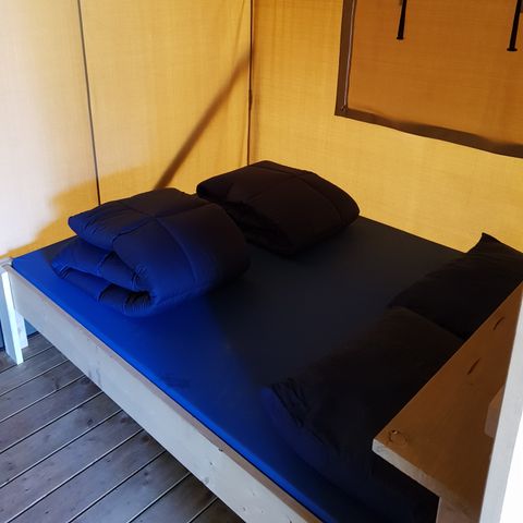 Safaritent 4 personen - incl. sanitair