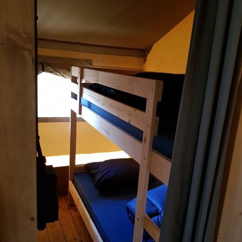 Safaritent 4 personen - incl. sanitair