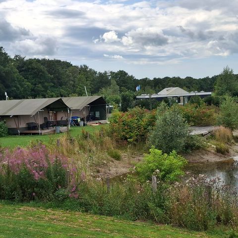 Safaritent 4 personen - incl. sanitair