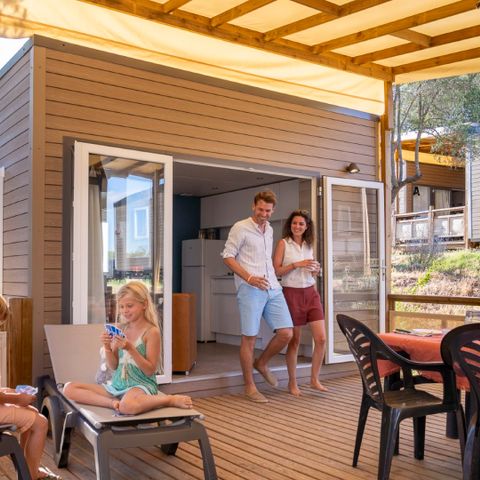 Stacaravan 6 personen - DUO AMERIQUE CONFORT