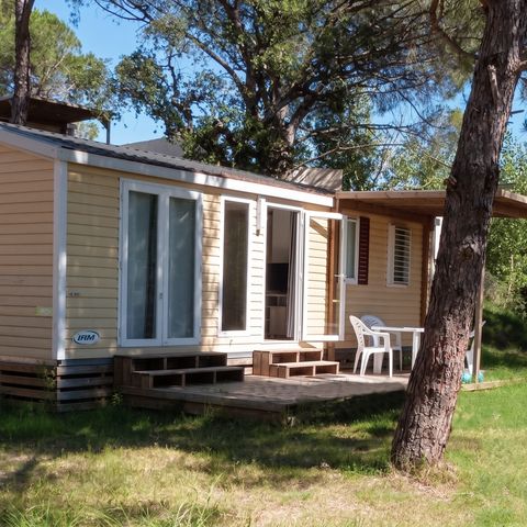 Stacaravan 6 personen - ARIZONA STANDARD - 3 slaapkamers - TV - CLIM