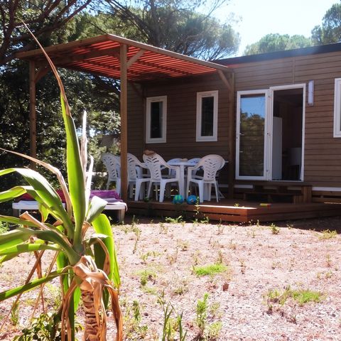 Stacaravan 6 personen - ARIZONA STANDARD - 3 slaapkamers - TV - CLIM