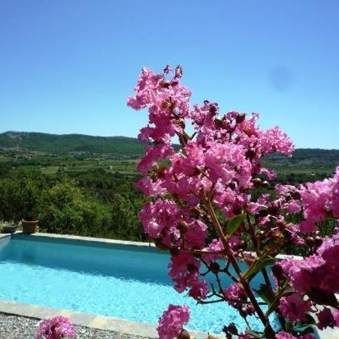 Slaapkamer 2 personen - Petit Mas (kleine gastenkamer met ontbijt) / 2 personen inbegrepen / ingedeeld 3 épis