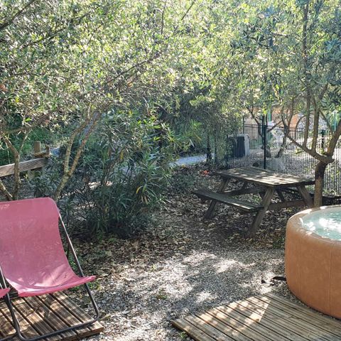 tent 2 personen - TIPI LODGE 6 m² voor 2 personen met ontbijt en privéjacuzzi met onbeperkte toegang