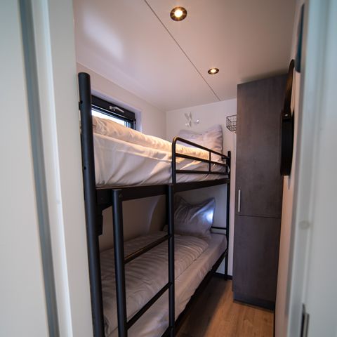 LODGE 6 personen - Houseboat 4-6 persoons (met dakterras en hottub)