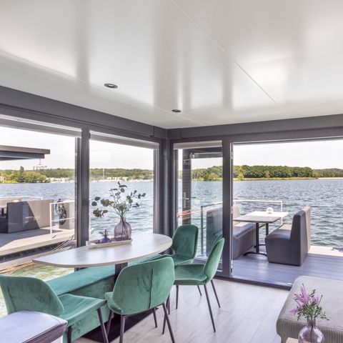 LODGE 6 personen - Houseboat met Duo Hottub