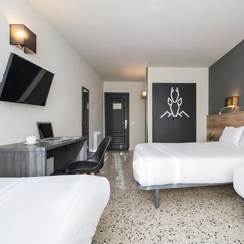 Hotelkamer 4 personen - Vierpersoonskamer