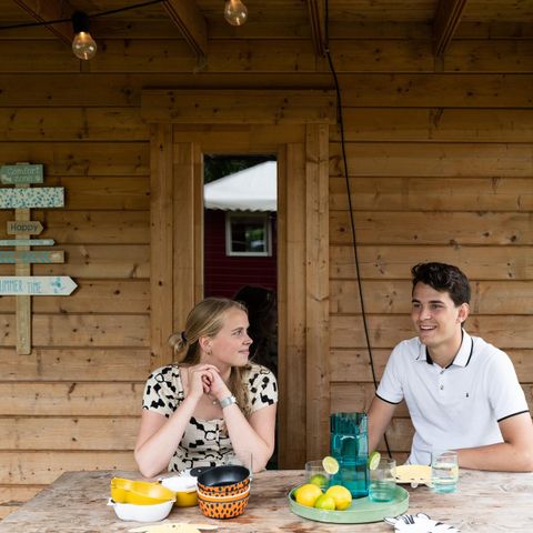 BungalowTent 6 personen - Bungalowtent Legohuisje