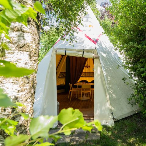 UNIEKE ACCOMMODATIE 4 personen - Tipi Jippi Tipi