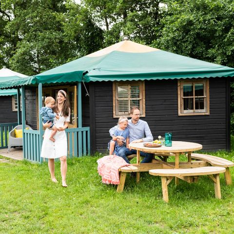 BungalowTent 6 personen - Bungalowtent Boshuisje