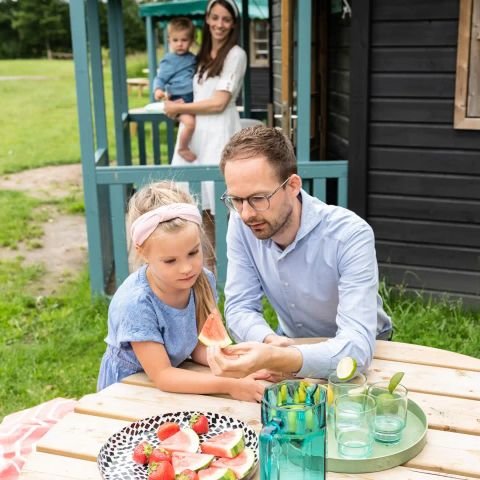 Glampingtent 6 personen - Bungalowtent Boshuisje