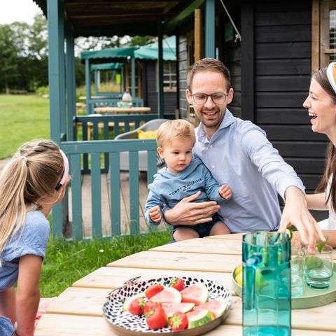 BungalowTent 6 personen - Bungalowtent Boshuisje