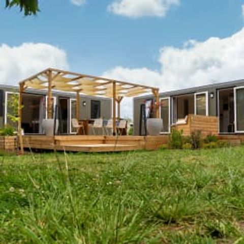 Stacaravan 10 personen - Cottage VRIENDEN 10p 5ch 2SdB ****