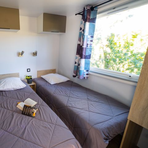 Stacaravan 4 personen - Gezellig LV Clim - 2 slaapkamers - 4 personen