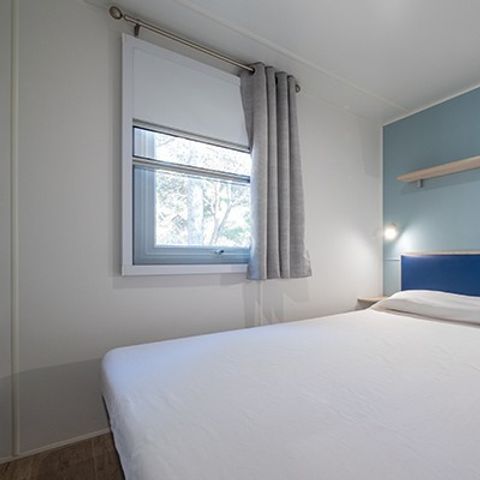 Stacaravan 2 personen - Mobile-home | Comfort | 1 Ch. | 2 Pers. | Verhoogd terras | Zonder badkamer