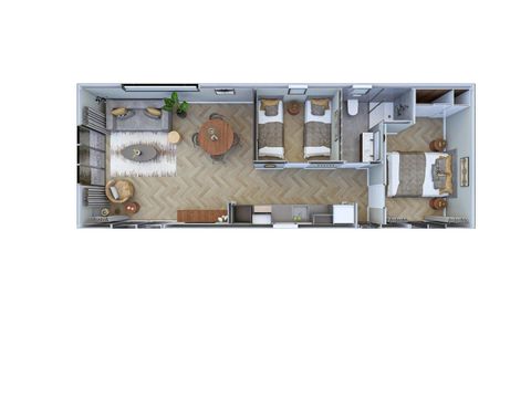 Chalet 4 personen - Loevestein