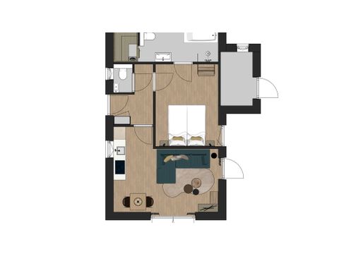 VAKANTIEHUIS 2 personen - Vuursteen