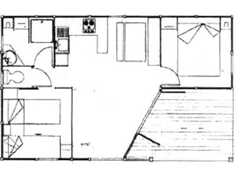 Chalet 5 personen - Ruime bungalow