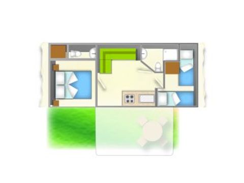 Stacaravan 4 personen - BAIA COMFORT