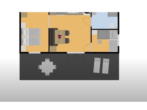 Stacaravan 4 personen - Sarlat aangepast