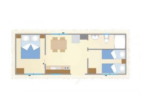 Stacaravan 4 personen - Baia Borghese