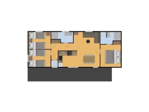 Chalet 6 personen - Sikkel
