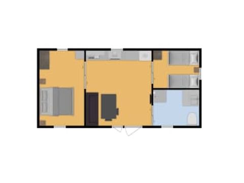 Stacaravan 4 personen - Vénéon (PMR)