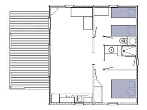 Chalet 5 personen - OCKLAND