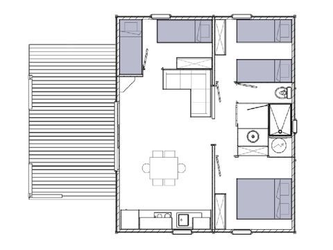 Chalet 5 personen - CHARLAY