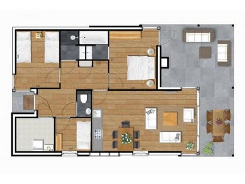 Bungalow 6 personen - Buytengors