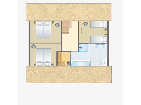 Vakantiehuis 8 personen - Boerderij 8L
