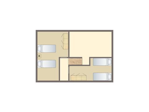 Bungalow 6 personen - 6B