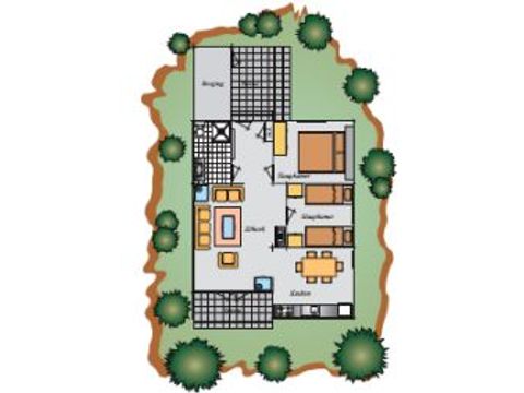 Chalet 5 personen - Scandinavisch