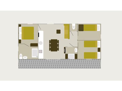 Chalet 6 personen - Familielodge