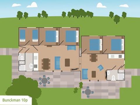 VAKANTIEHUIS 10 personen - Bunckman Plus