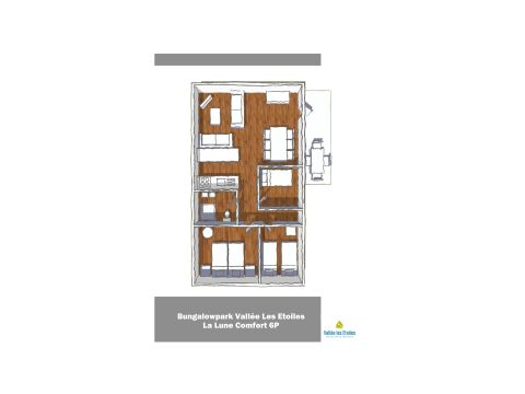 Chalet 6 personen - La Lune Comfort