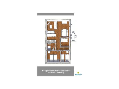Chalet 5 personen - La Lumière Comfort