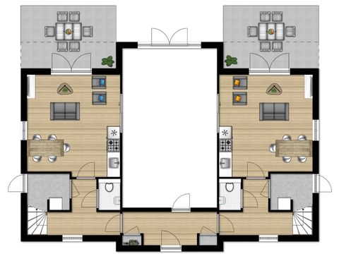 Villa 5 personen - KVR5 Comfort