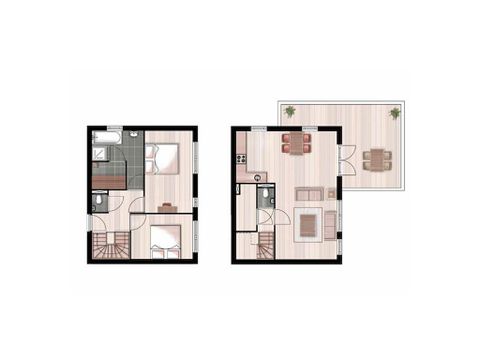 Appartement 4 personen - Fleesensee Luxe